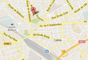 plan d'acces au site